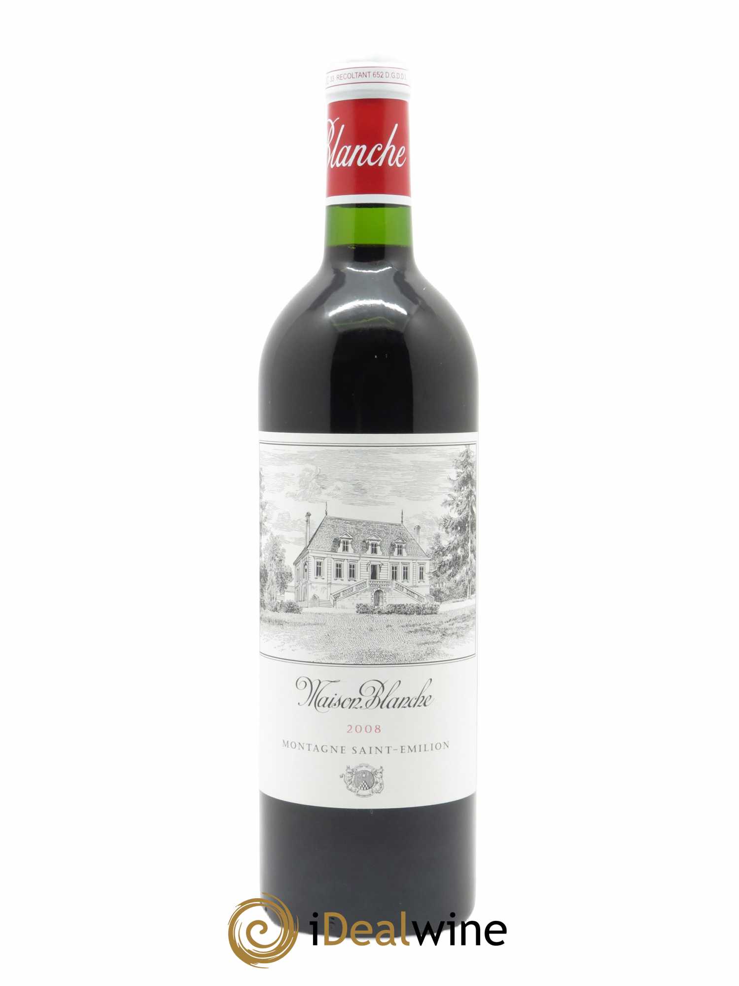 Château Maison Blanche  2008 - Lot de 1 Bouteille