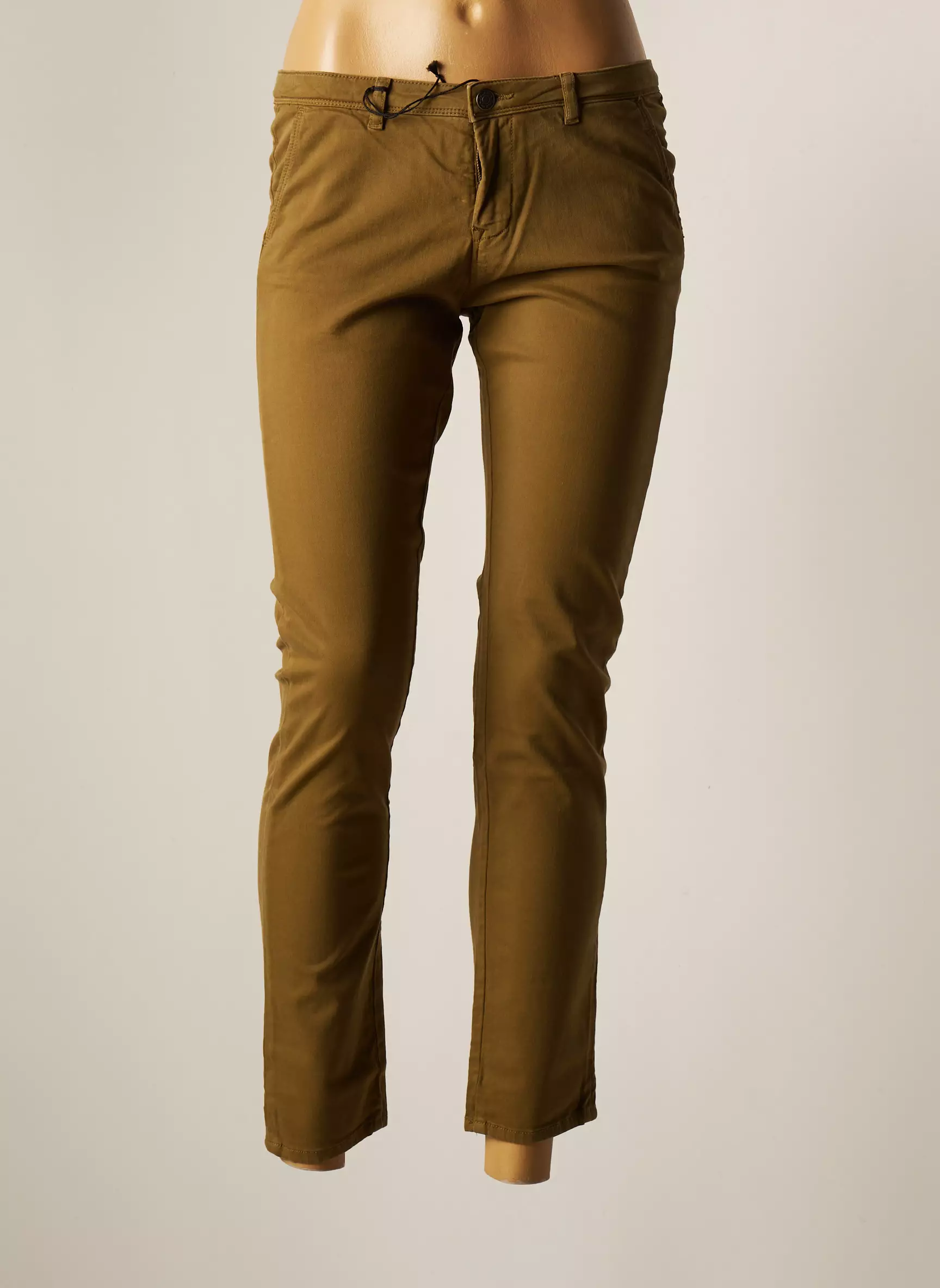 School Rag Pantalons Chino Femme couleur vert
