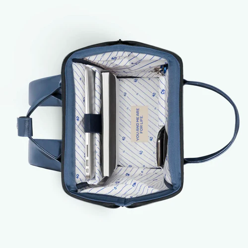 Larissa Medium Adventurer Backpack, Navy Blue