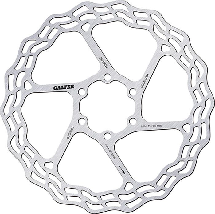 Galfer Bike Wave® Fixed Road 6-Loch Bremsscheibe kaufen | Bike-Discount