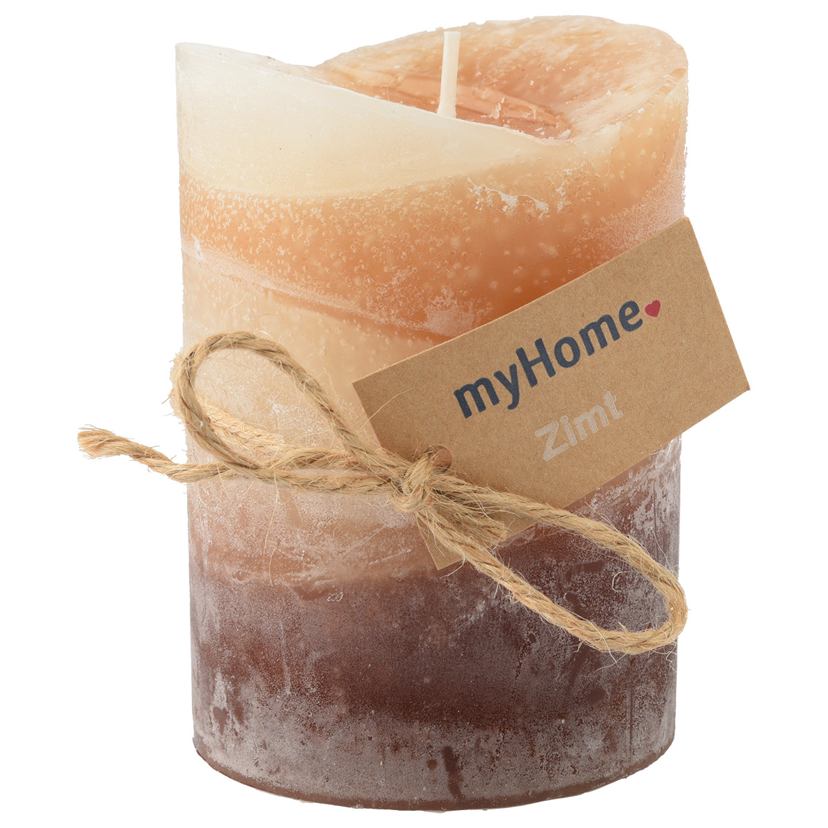 Kleine Duftkerze mit dezentem Zimtduft