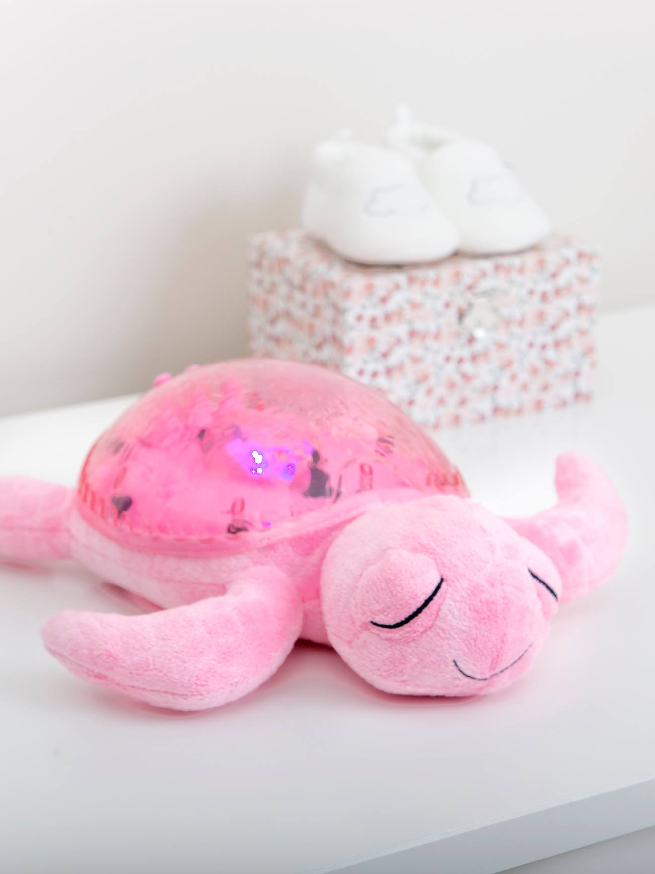Cloud B Baby Einschlafhilfe SCHILDKRÖTE Tranquil Turtle Wiederaufladbar CLOUD B - blush