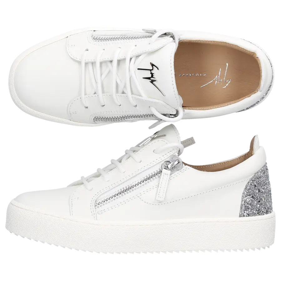 Giuseppe Zanotti - Sneaker low FRANKIE Kalbsleder - weiß