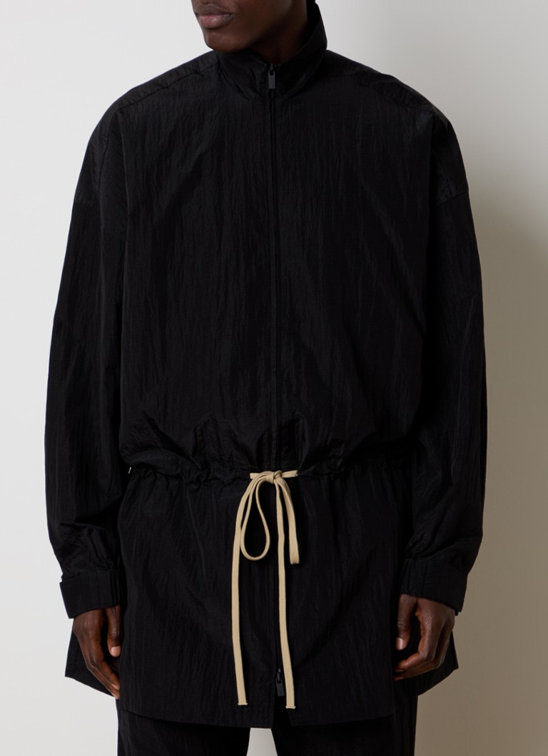Fear of God Essentials Parka s remenom za vezanje i bočnim džepovima