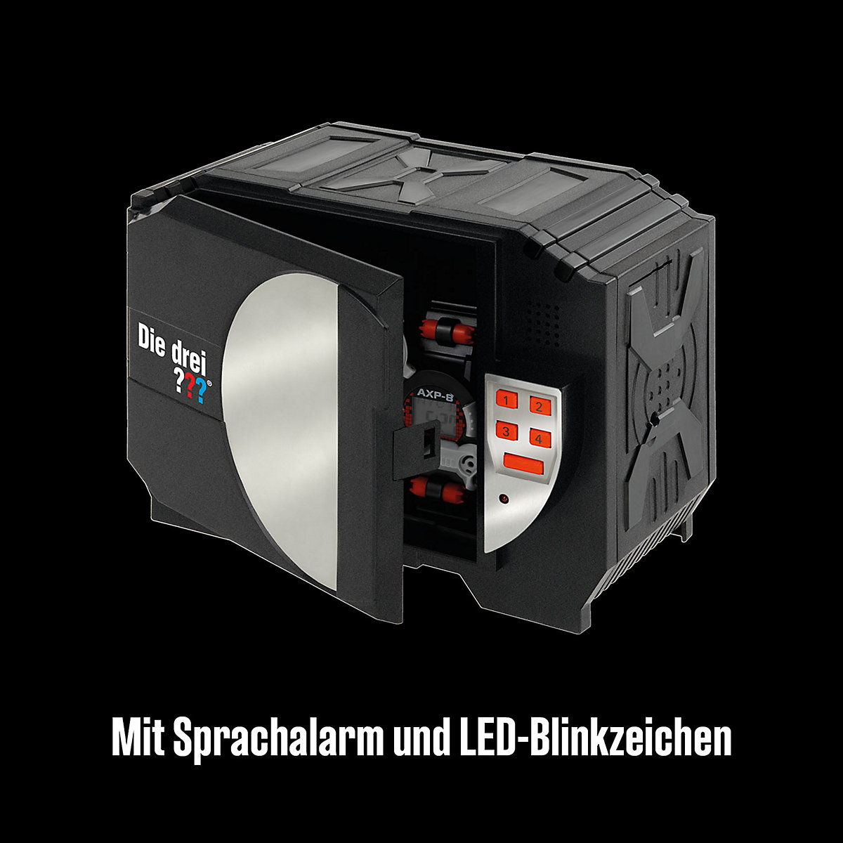 Die drei  Digitaler Tresor
