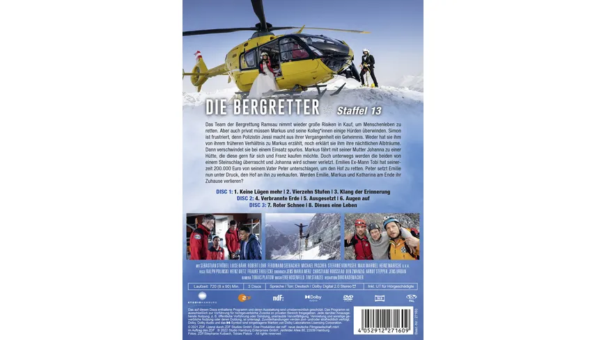 Die Bergretter Staffel 13  [3 DVDs]