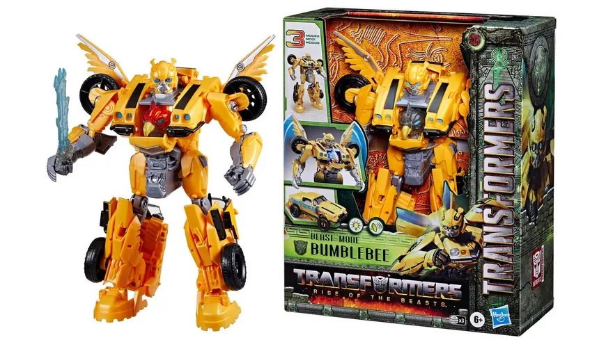Hasbro - Transformers: Aufstieg der Bestien Beast-Mode Bumblebee