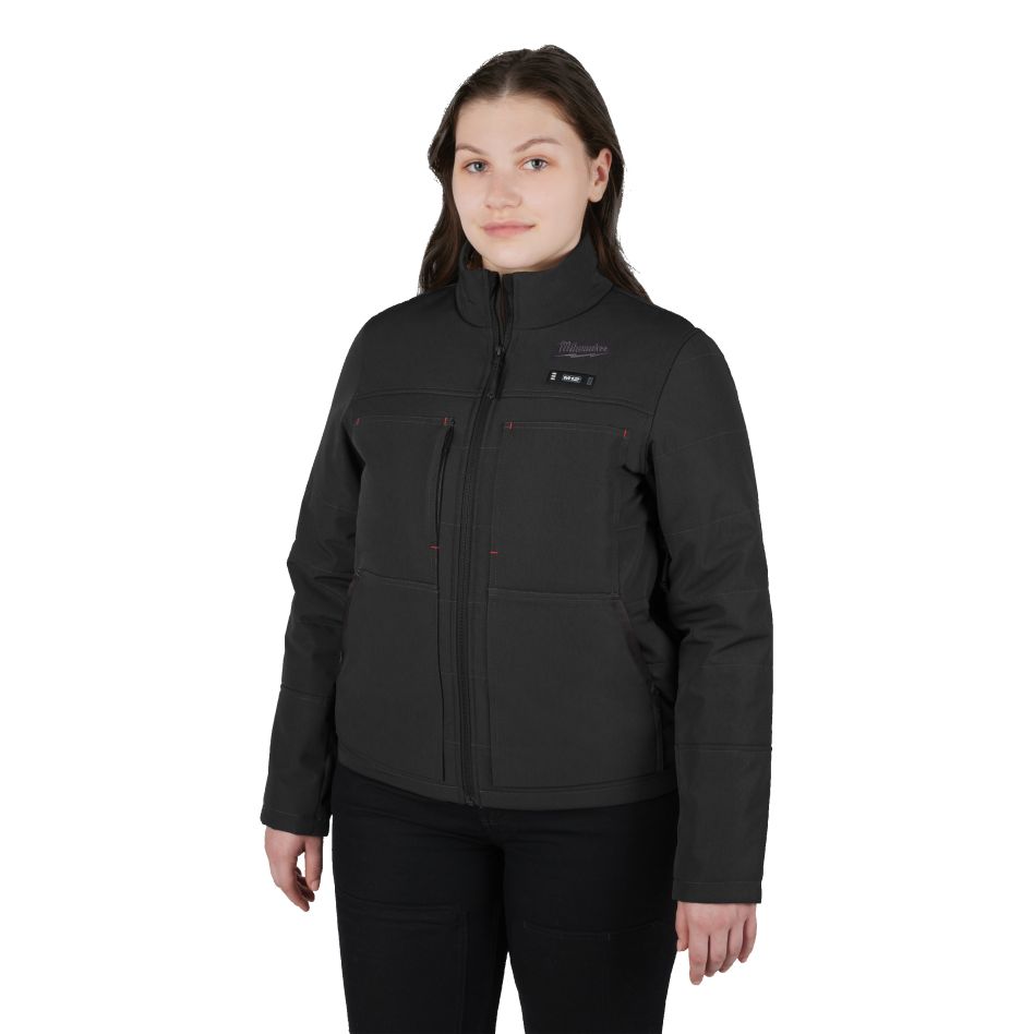 Milwaukee 4932480085 M12 HPJLBL2-0 Varmejakke til Dame - Sort - Størrelse S