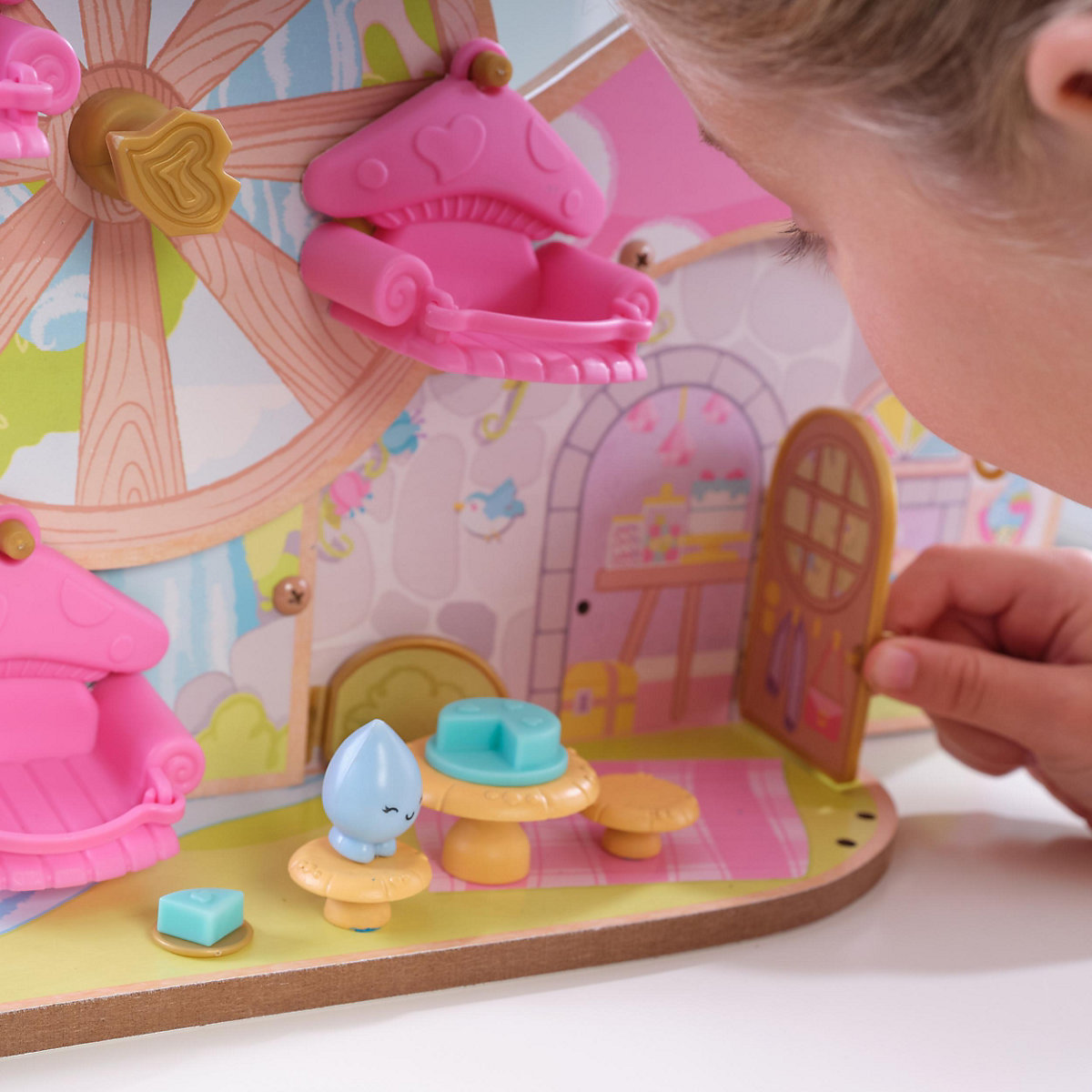 Lil' Green World Ferris Wheel Fairy Cottage