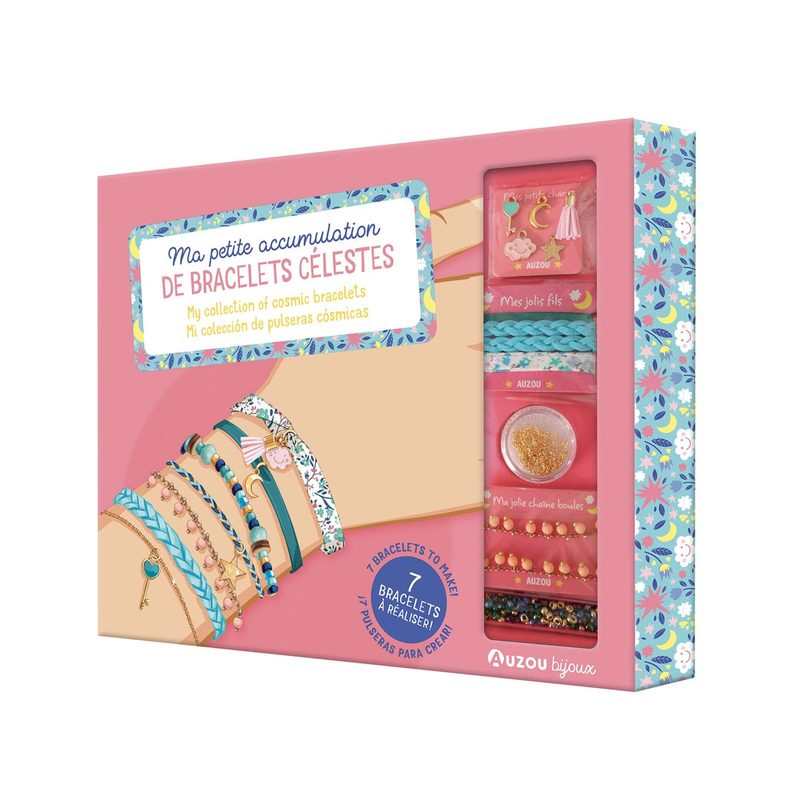 Coffret Ma petite accumulation de bracelets céle - Auzou