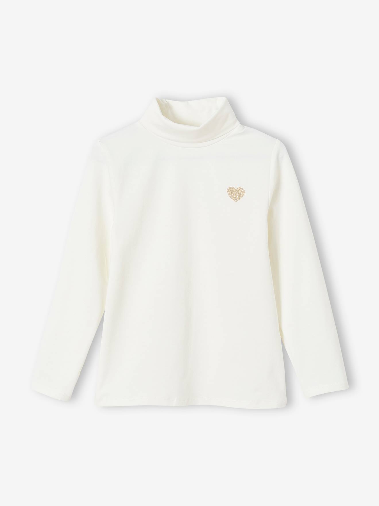 Vertbaudet 3er-Pack Mädchen Rollkragenshirts BASIC - pack anthrazit