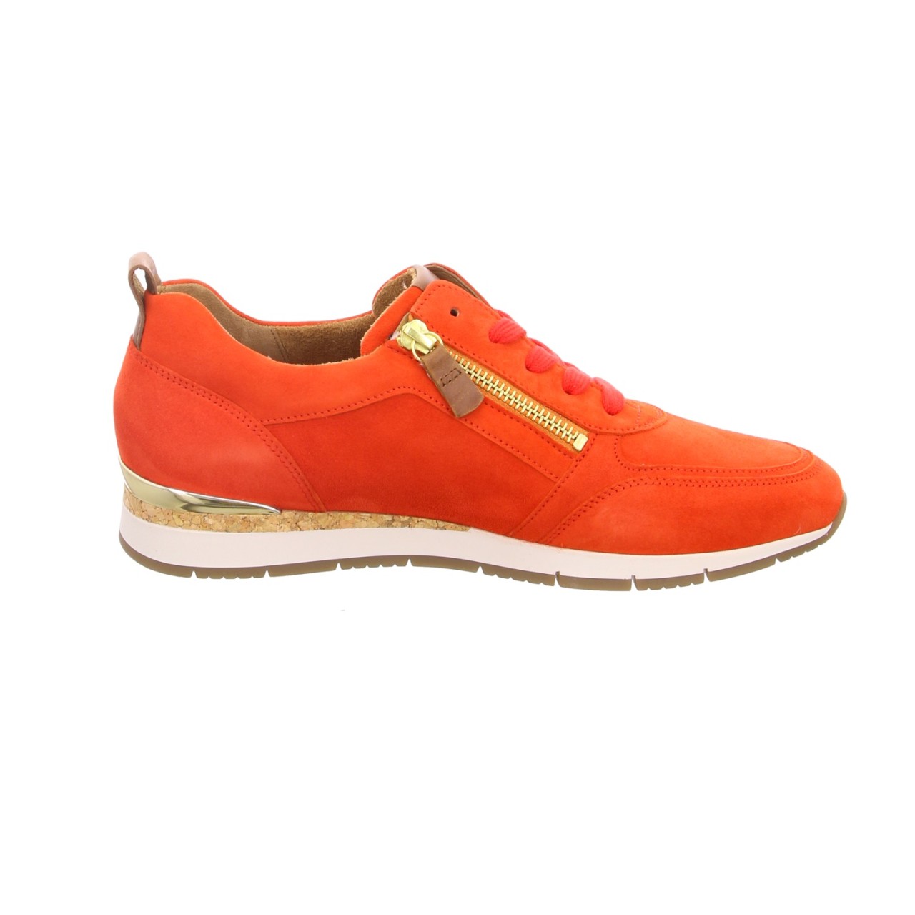 GABOR Freizeit Schnürer beige Gabor Fashion Sneaker low 43.411.15 beig