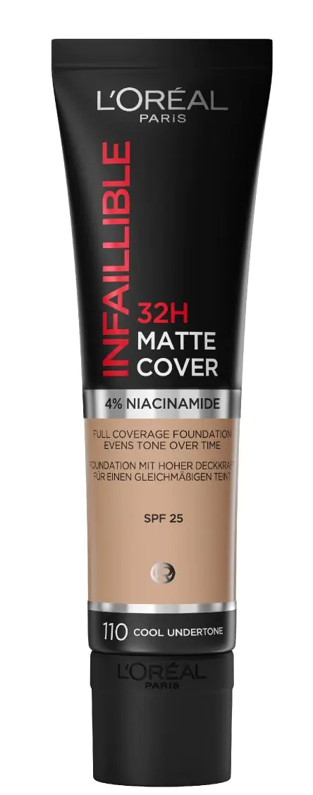 L'Oréal Paris Infaillible 24H Matt Cover Foundation 110 Rose Vanilla