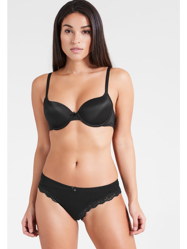 LASCANA Brasilslip in schwarz günstig kaufen