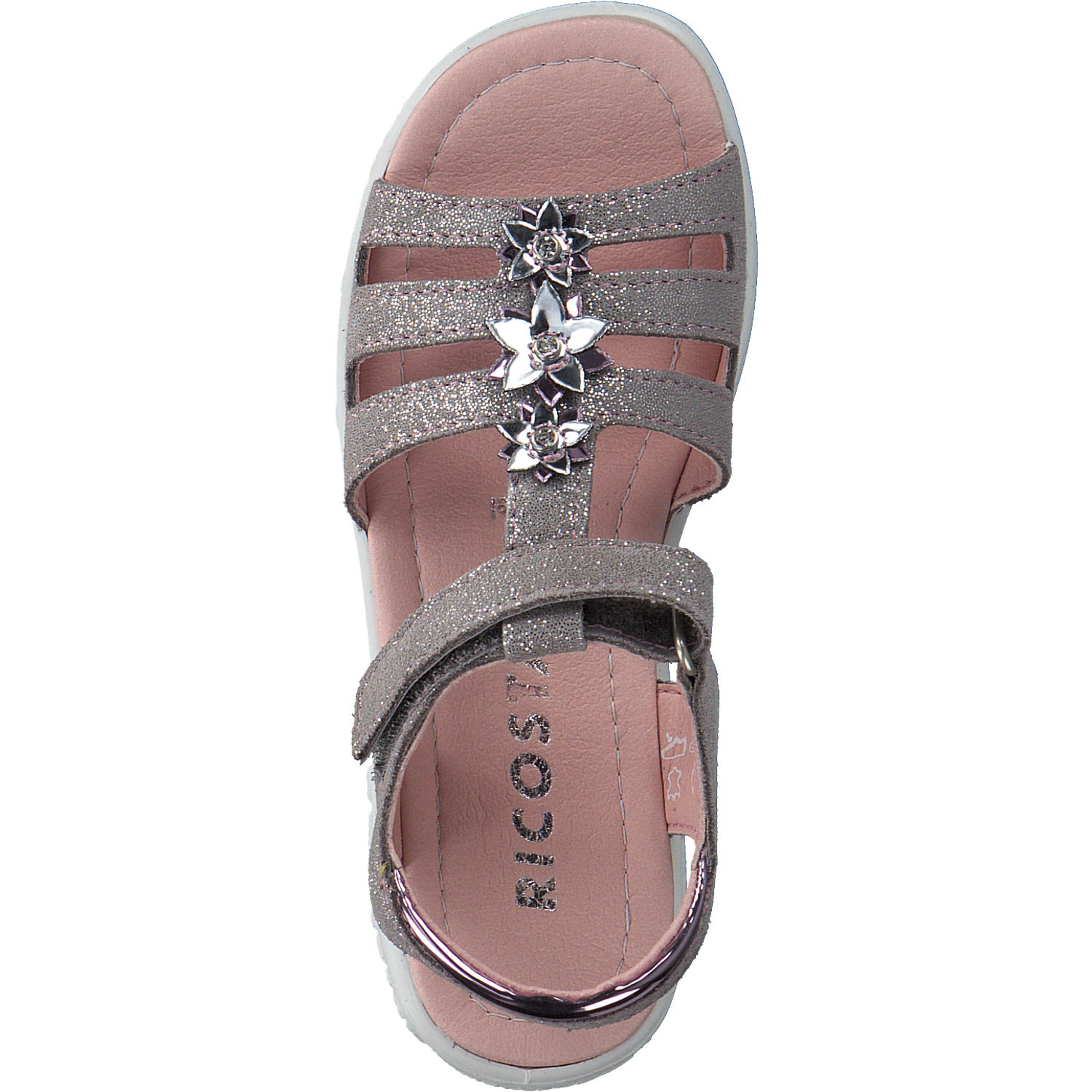 Ricosta Cleo 6400102, Sandalen (Kinder), Kinder, Grau
