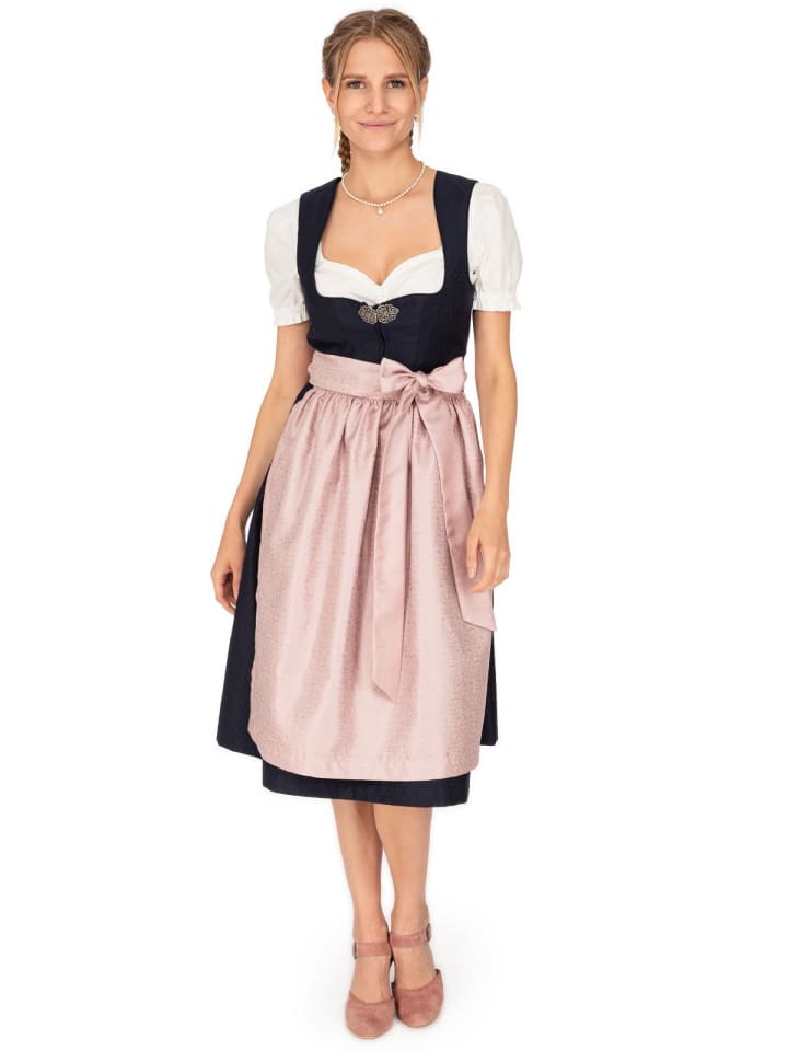 MarJo Midi Dirndl CODI in nachtblau günstig kaufen