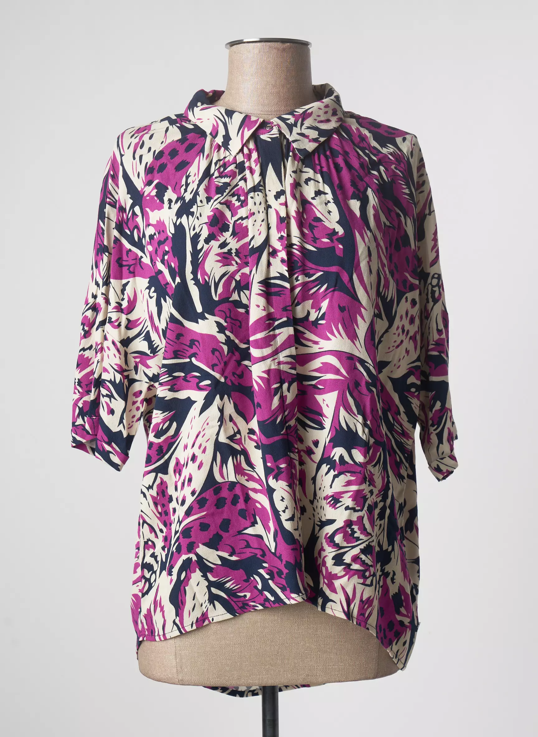Le Temps Des Cerises Chemisiers Femme couleur violet