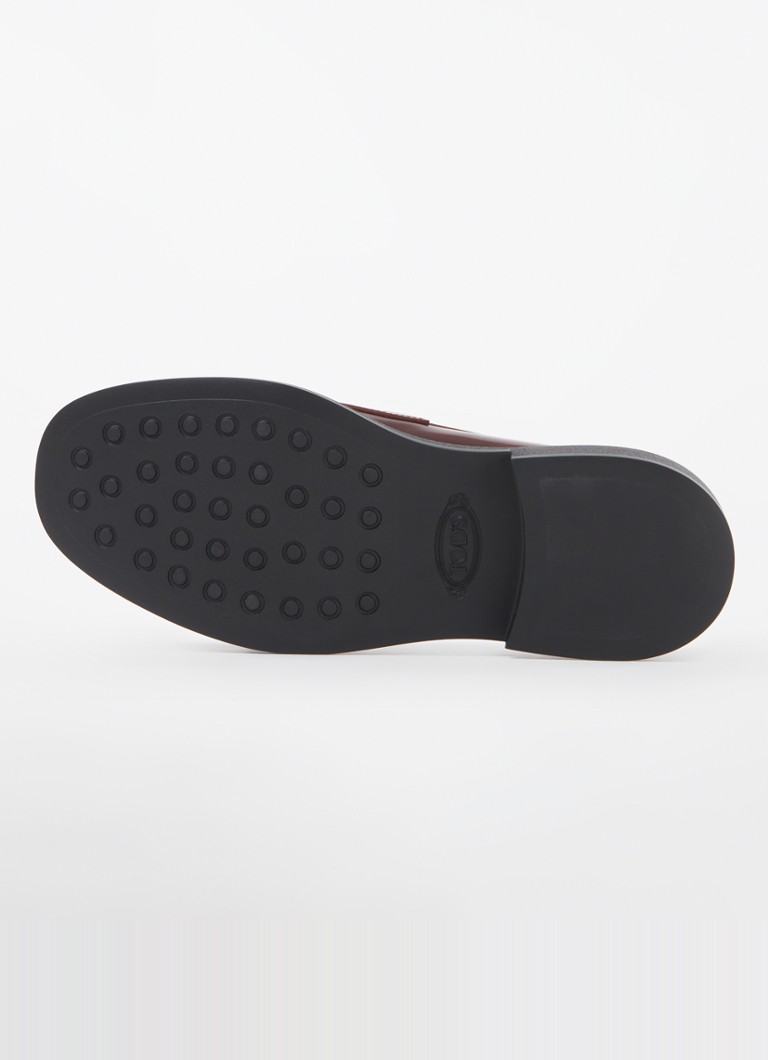 Tod's mokasīni no teļādas ar logotipu