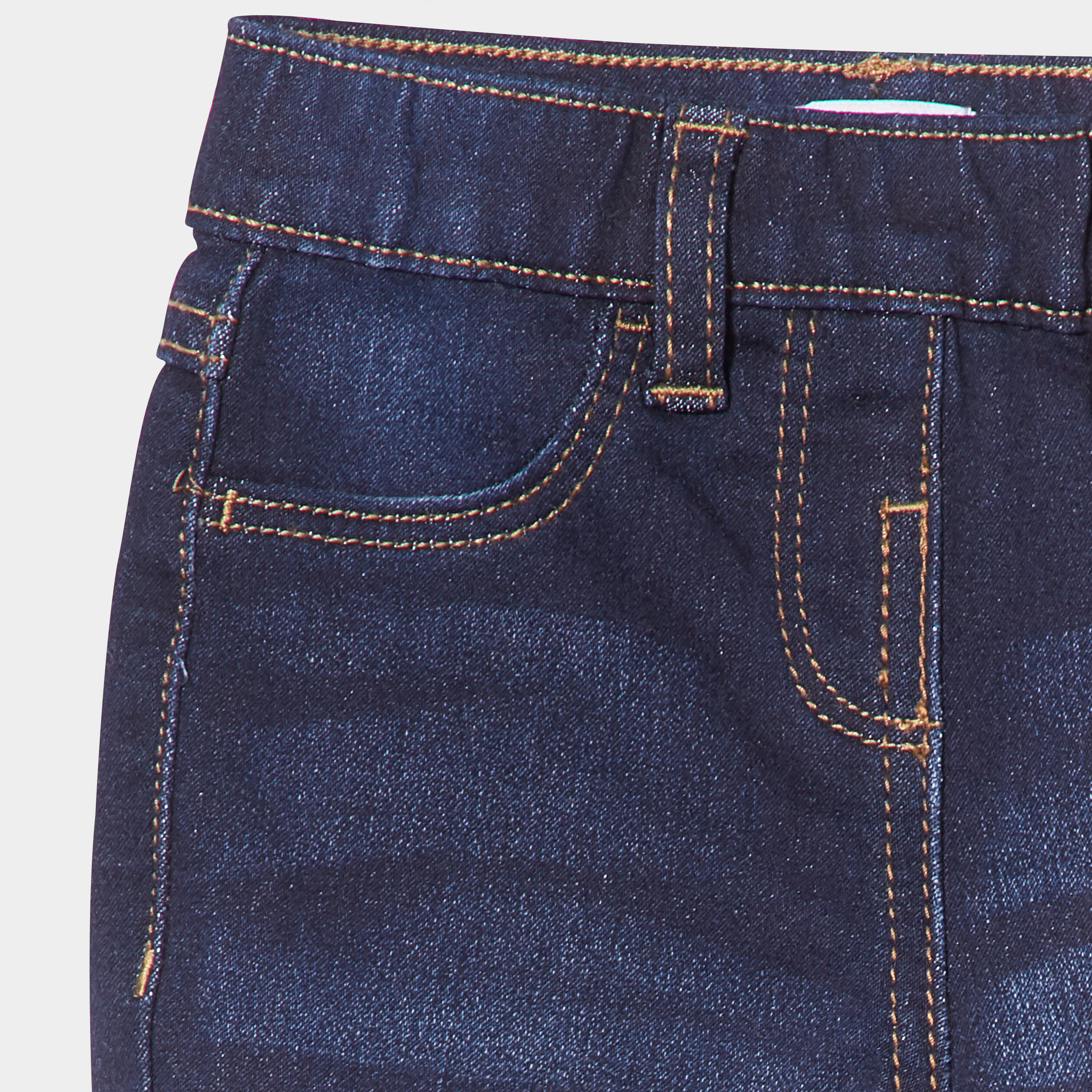 Jegging droit denim brut bébé fille | La Halle