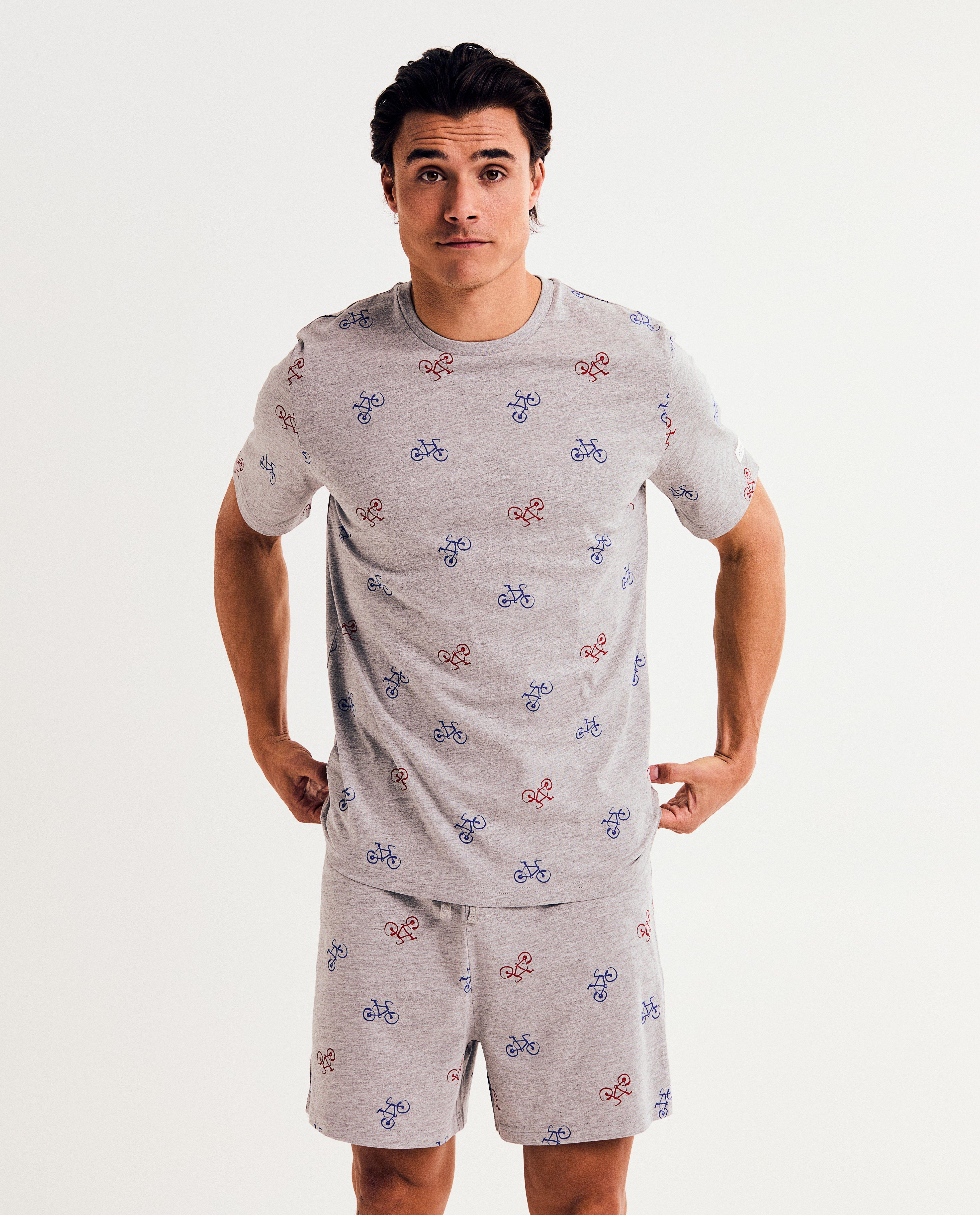 Baptiste pizsama versenymotor mintával, unisex, XS-XXXL, szürke