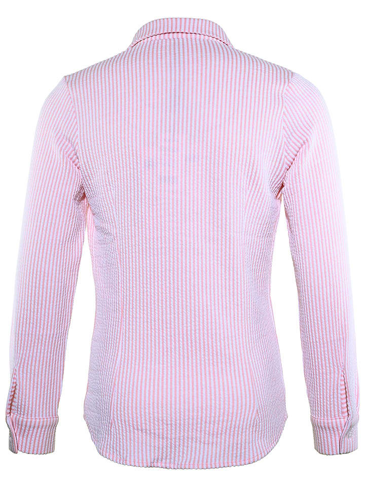 Blue Effect Bluse in Rosa/ Weiß günstig kaufen