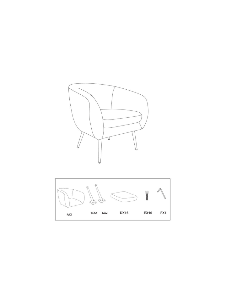 Atmosphera Créateur d'intérieur Sessel in schwarz günstig kaufen onesize