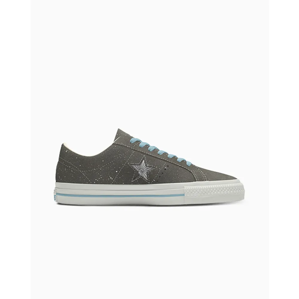 Converse Custom Cons One Star Pro By You A11099CSP24_PEPPERSUEDE_S / grau
