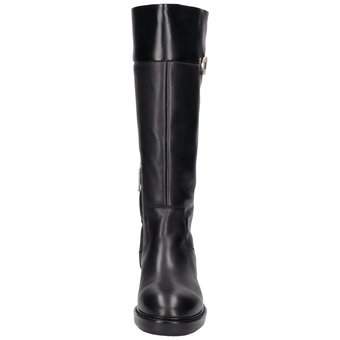 Calvin Klein Rubber Sole Knee Boot in schwarz