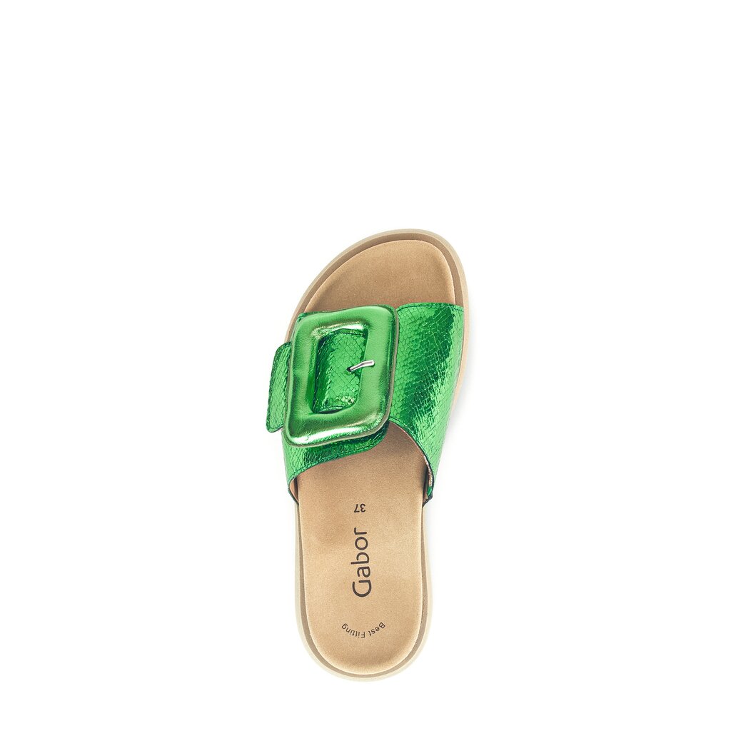 Gabor fashion Pantolette grün