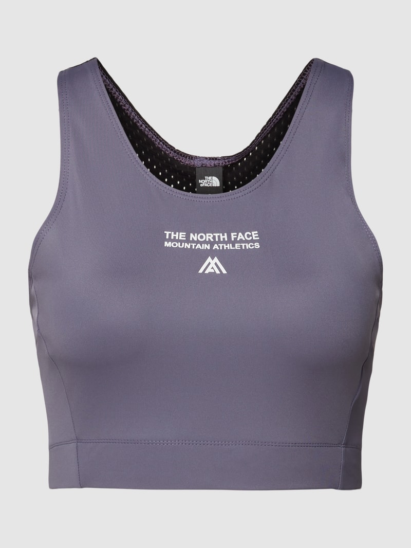 Multifunktions-BH mit Logo-Print in graphit