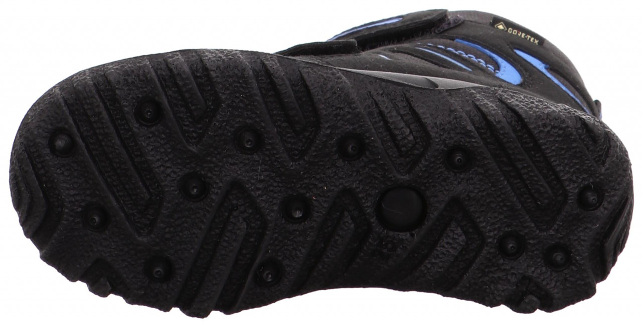 HUSKY - Schwarz/Blau Boots mit Klettverschluss