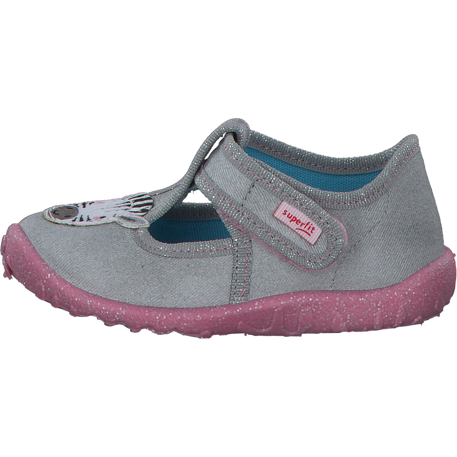 Superfit SPOTTY 09256, Hausschuhe & Pantoffeln, Kinder, Grau