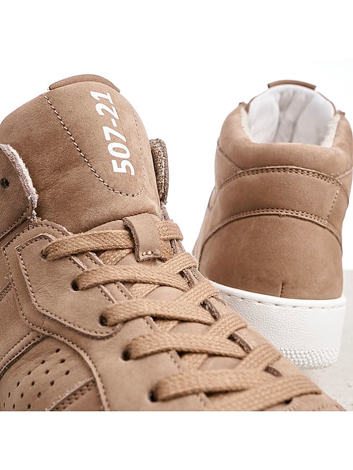 LLOYD Leder-Sneakers in Beige günstig kaufen 45