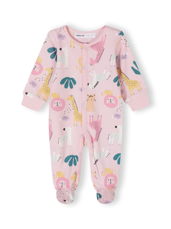 Minoti 4er. Set: Strampler 24babypack5 in lila günstig kaufen