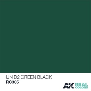 AK Real Colors IJN D2 Green Black (10ml)