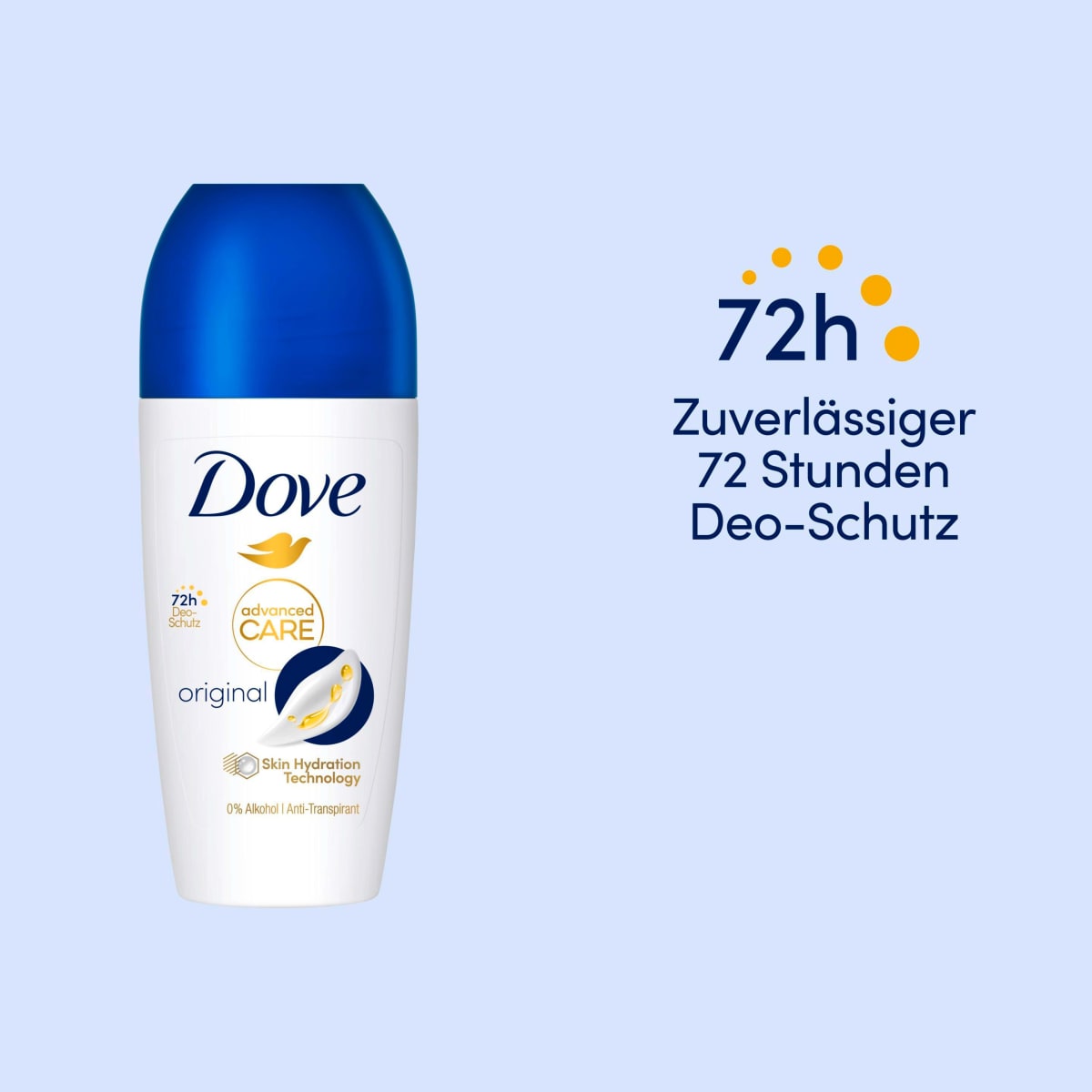 Antitranspirant Deo Roll-on Advanced Care Original, 50 ml