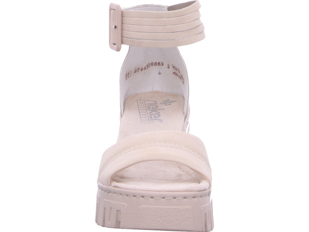 RIEKER Klassische Sandalen beige
