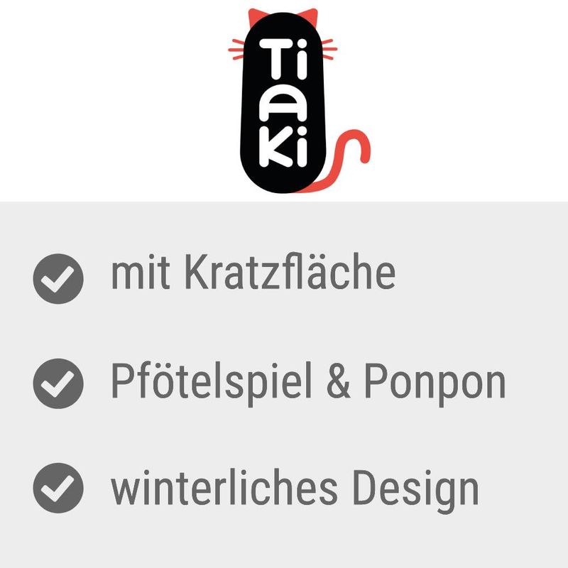 TIAKI Xmas Kratzbrett zu TOP-Preisen