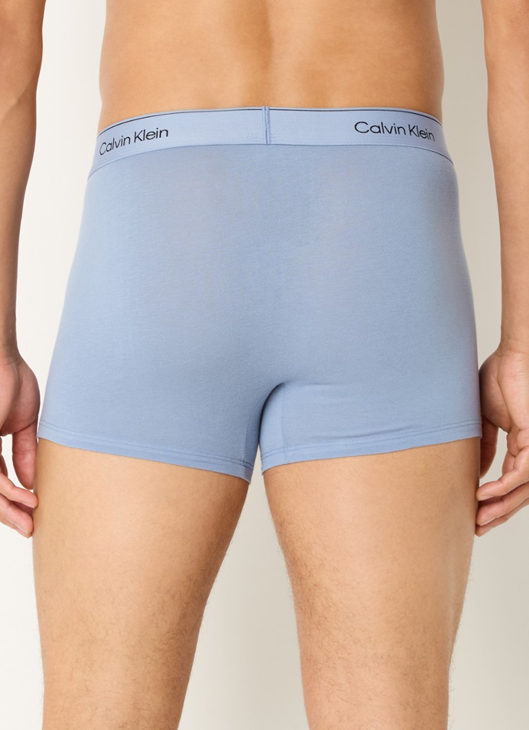 Calvin Klein Boxer Shorts with logo waistband in a 3-pack