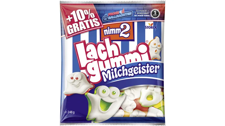 nimm2 Lachgummi Milchgeister 225 g