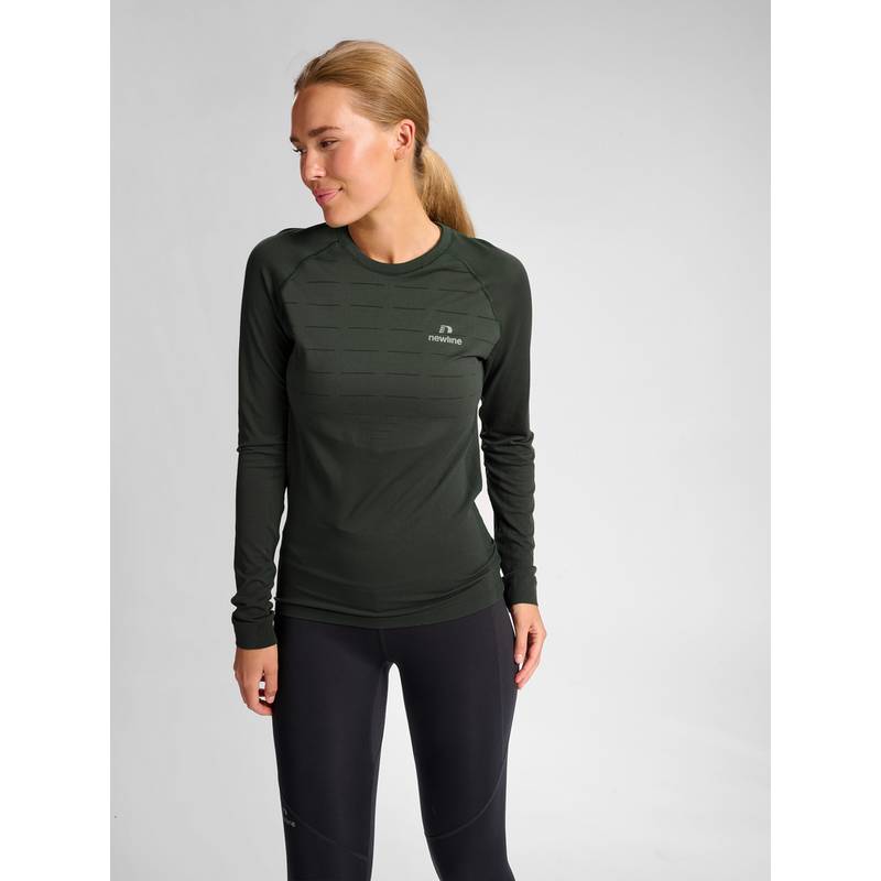 Newline nwlPACE LS SEAMLESS WOMAN T-Shirt Damen