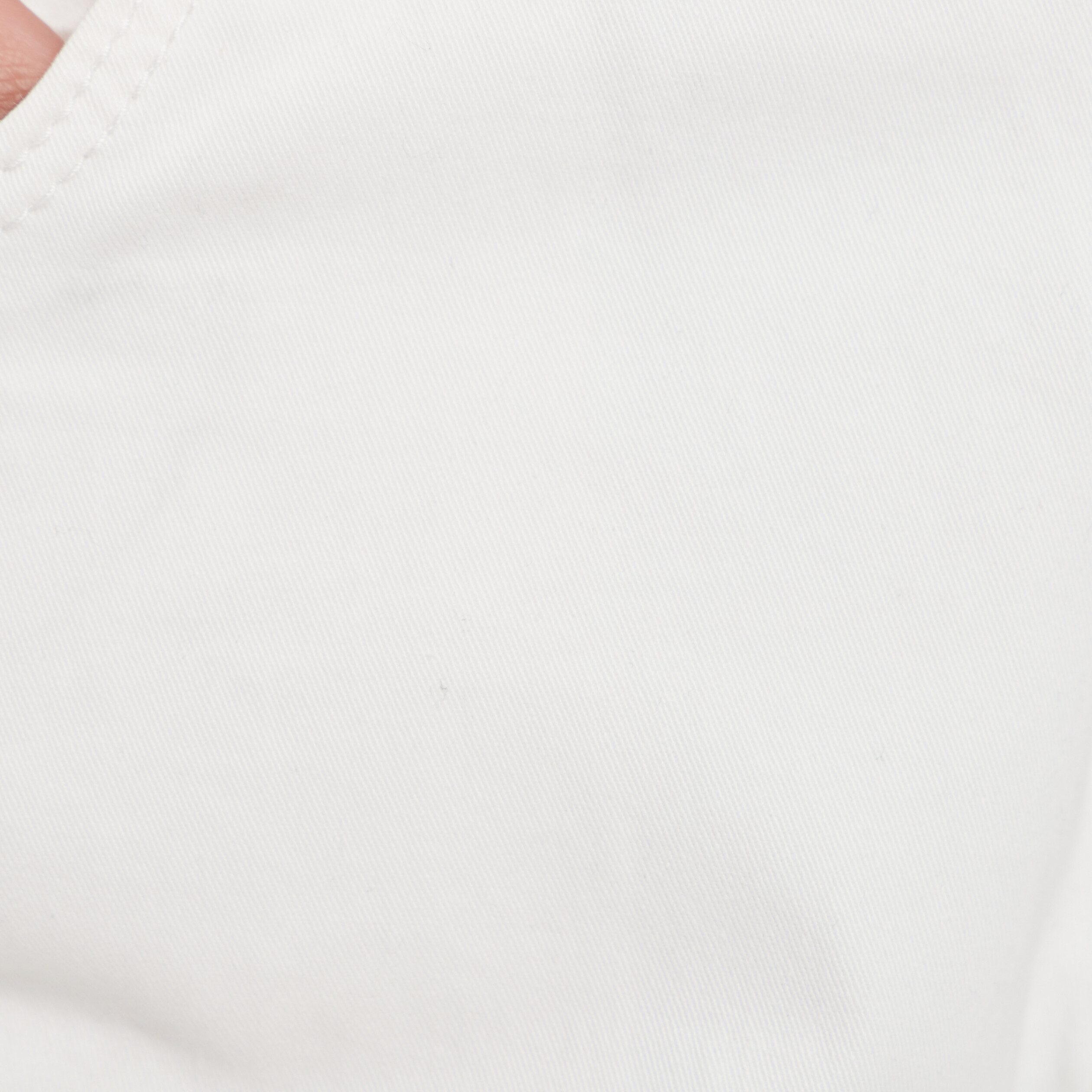 Short droit taille haute élastiquée ivoire femme | La Halle