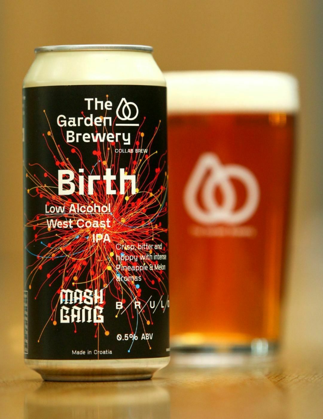 The Garden Brewery : Afterlife - East Coast Hazy IPA - Gueule de joie 0.5° |  44 cl