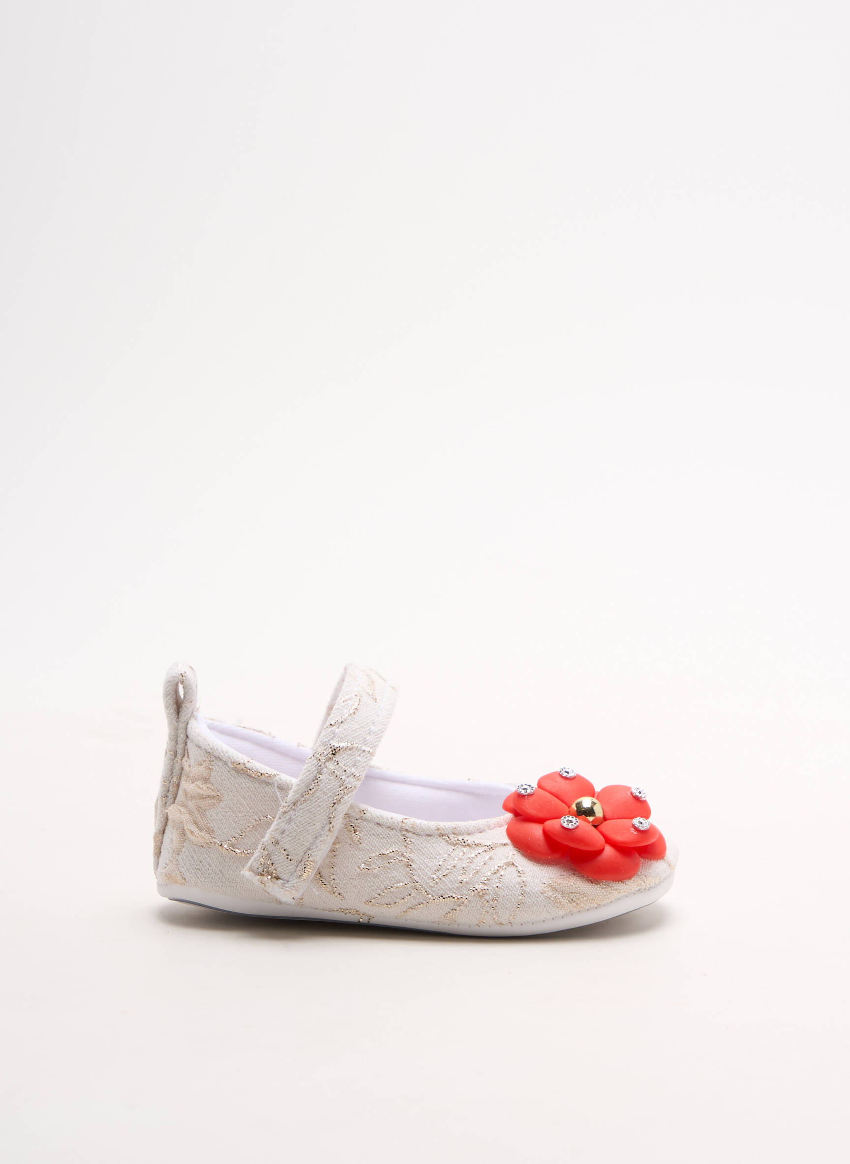 Papulin Chaussons Fille couleur beige