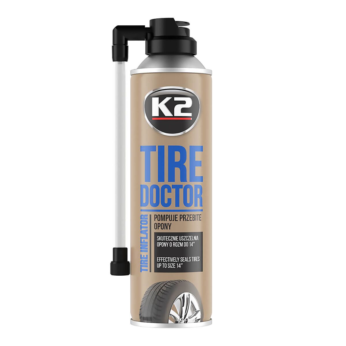 K2 TIRE DOKTOR Reifendichtmittel 400ml