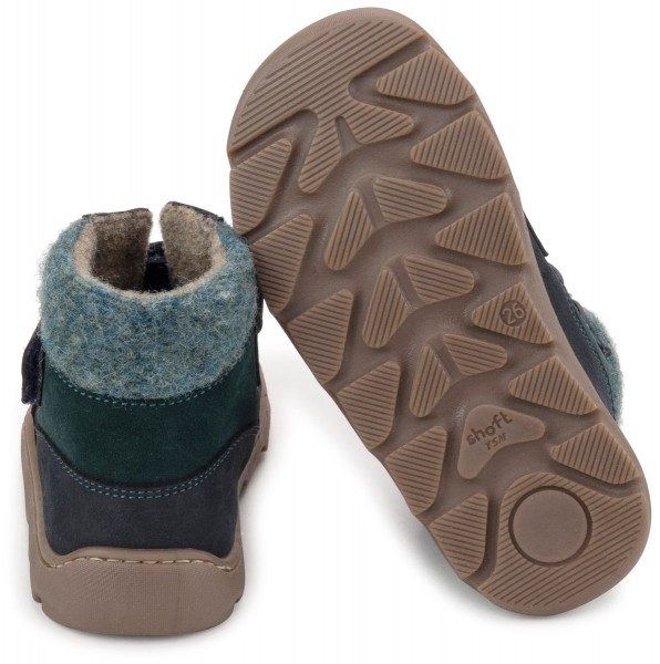Däumling ~ Fati HighCut Leder Warm ~ Montana Ocean