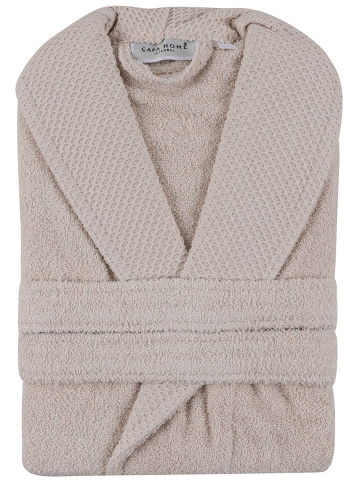 Elizabed Bademantel in Creme günstig kaufen
