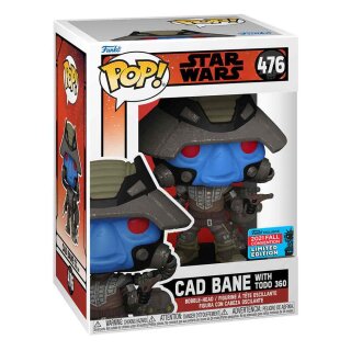 Funko POP! Star Wars: Vinyl Figur Cad Bane w/ Todo (NYCC/Fall Con.) 9 cm