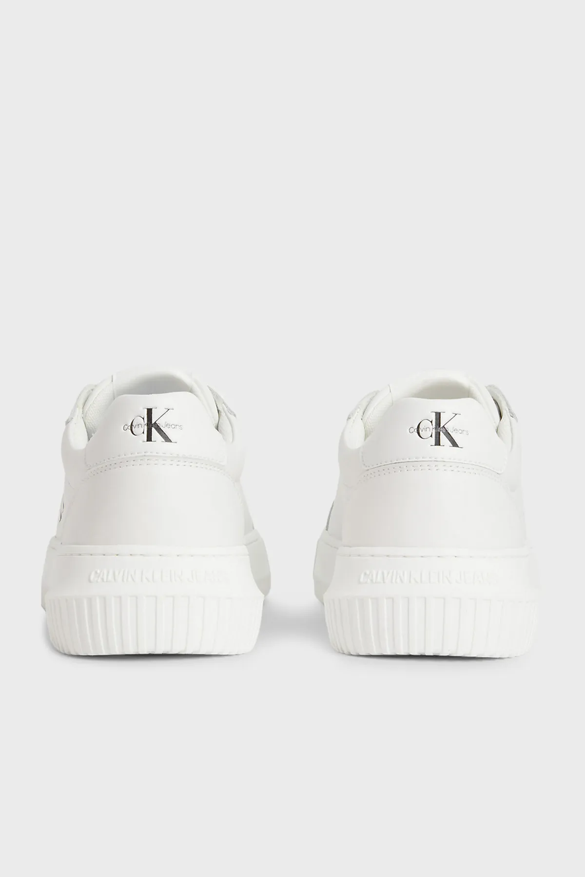Calvin Klein  Weiße Damen-Sneaker mit Markenlogo, geeignet für den täglichen Gebrauch Yw0yw00823-02s