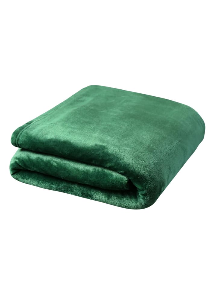 Traumschlaf Kuscheldecke in tanne günstig kaufen 150 x 200 cm
